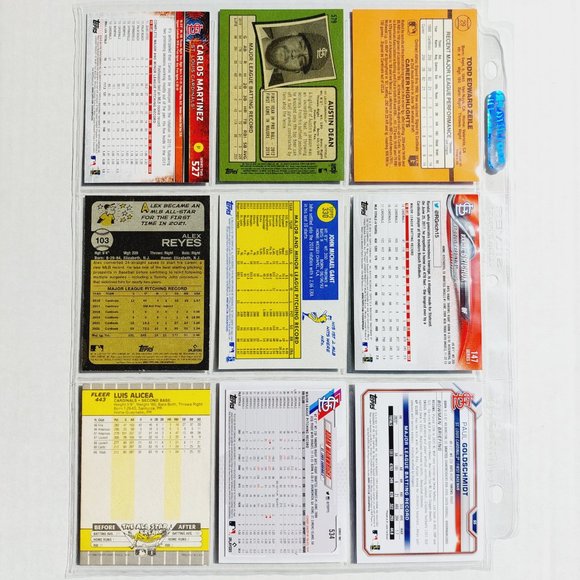 St. Louis Cardinals 9 Card Lot - BSBL [26_2] - Picture 3 of 3